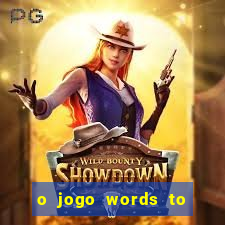 o jogo words to win paga mesmo